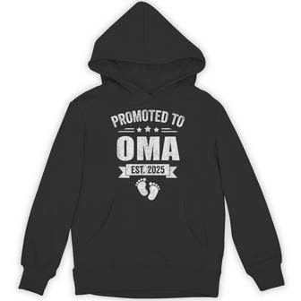 Promoted To Oma Est 2025 First Time New Oma Hoodie - Thegiftio UK