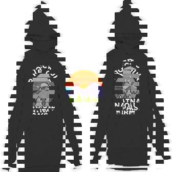 Protect Our National Parks Hiking Camping Souvenir Hoodie | Mazezy