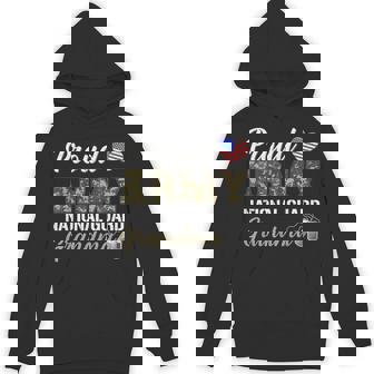 Proud Army National Guard Grandma Military Pride Costume Unisex Hoodie - Monsterry