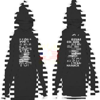 Proud Coast Guard Mom My Son Has Your Back Proud USCG Unisex Hoodie - Monsterry