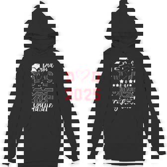 Proud Dad Of 2025 Senior Graduate Matching Family Graduation Unisex Hoodie - Monsterry