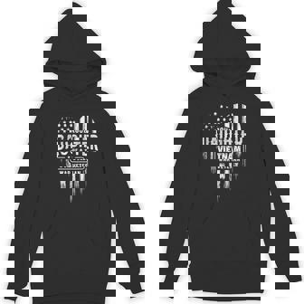Proud Daughter Vietnam Vet Dad Veterans Day American Flag Hoodie | Mazezy