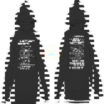Proud Niece Of A Korean War Veteran Military Vet's Family Unisex Hoodie - Monsterry