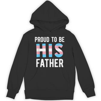 Proud Trans Dad Shirt Transgender Father Transman Support Unisex Hoodie - Monsterry
