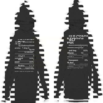 Pulleys Crossroads Virginia Proud Nutrition Facts Unisex Hoodie - Monsterry