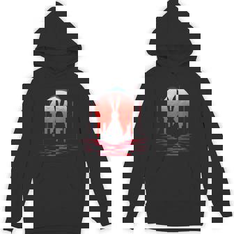 Rabbit Lover Polygon Animal Pixel Art Graphic Hare Unisex Hoodie - Monsterry