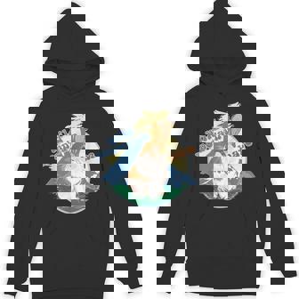 Rabbit Wild Mountain Unisex Hoodie - Monsterry