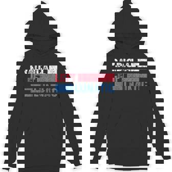 Radical Left Lunatic Anti Trump Democrat Hoodie - Thegiftio UK