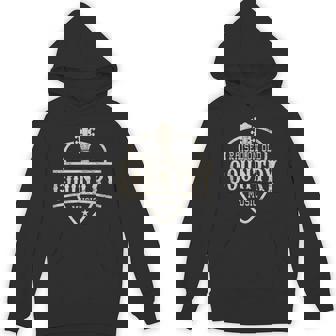Raised On Old Country Music 80S 90S Vintage Southern Music Hoodie - Monsterry