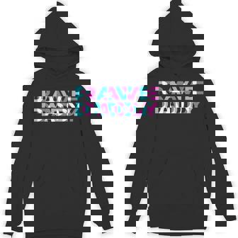 Rave EDM Daddy Music Festival Father Optical Trippy Illusion Unisex Hoodie - Monsterry