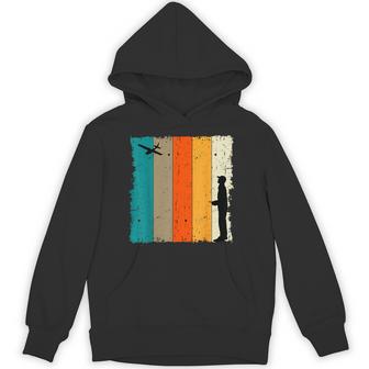 Rc Airplane Retro Vintage Battery Operator Aerodynamic Plane Hoodie - Thegiftio UK