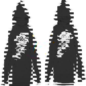 Read Queer Books Bookish Cute Unicorn LGBTQ Book Lovers Unisex Hoodie - Monsterry