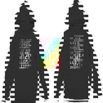 Be The Reason Someone Feels Welcomed LGBT Ally Pride Support Unisex Hoodie - Monsterry