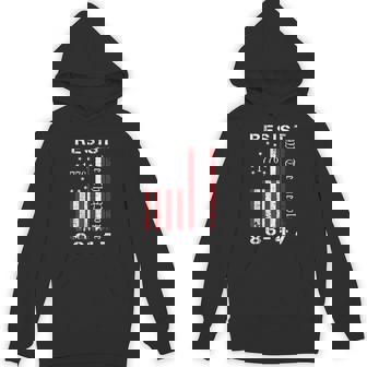 Resist Protest We The People 8647 86 47 Flag Protest Hoodie - Thegiftio