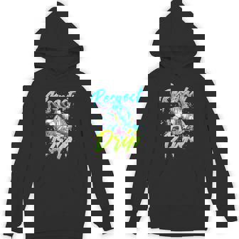 Respect The Drip Soccer Ice Cream Drip With Sprinkles Hoodie - Monsterry