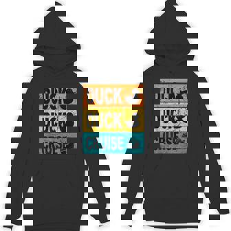 Retro Duck Duck Cruise Shirt Tags Caribbean Cruise Vacation Unisex Hoodie - Monsterry