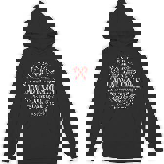 Retro Kringle Candy Co Old Fashioned Candy Canes Christmas Unisex Hoodie - Monsterry