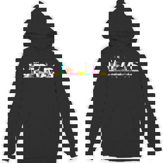 Retro Las Vegas Nevada Las Vegas Strip Casino Vacation Premium Unisex Hoodie - Monsterry
