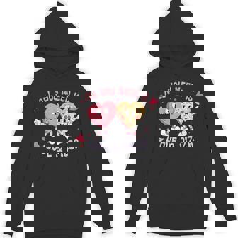 Retro All You Need Is Love And Pizza Valentines Day Unisex Hoodie - Monsterry