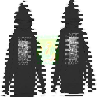 Retro Paddy's Back Donald Trump Beer Lover St Patrick's Day Hoodie | Mazezy