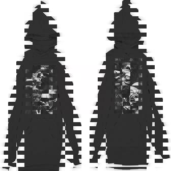 Retro Selfie Alien Bigfoot Bigfoot Alien Hoodie - Thegiftio UK