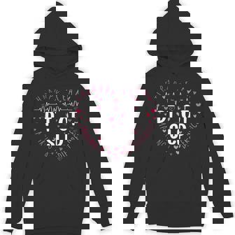 Retro Slp Ot Pt Valentines Day Heart Love Therapy Squad Team Hoodie - Thegiftio