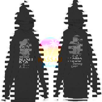 Retro Sunset Nassau Bahamas Beach Trip Vacation Summer Group Unisex Hoodie - Thegiftio UK