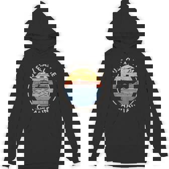 Retro Vintage Boat Just Call Me Captain Unisex Hoodie - Monsterry
