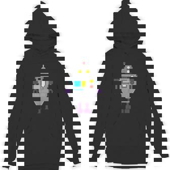 Robot Shirt Bots Robotic Engineering Computer Scientist AI Unisex Hoodie - Monsterry