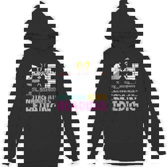 Rock Paper Scissor Nothing Beats Reading Hoodie - Monsterry