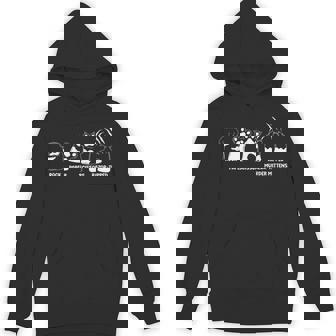 Rock Paper Scissors Razor Tipped Murder Mittens Fun Cat Paws Unisex Hoodie - Monsterry