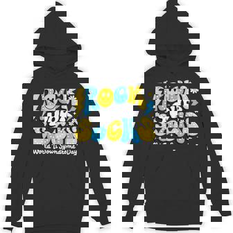 Rock Your Socks World Down Syndrome Day Awareness Support Hoodie - Seseable