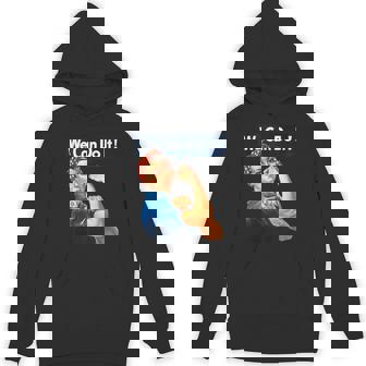 WE CAN DO IT Rosie The Riveter Vintage Feminist Icon Meme Tank Top Unisex Hoodie - Monsterry