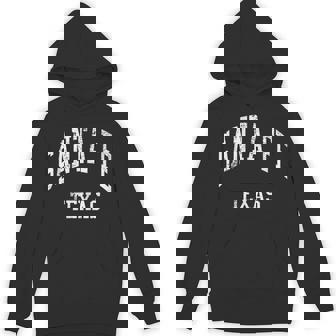 Santa Fe Texas Retro 70s College Sports Style Tank Top Unisex Hoodie - Monsterry