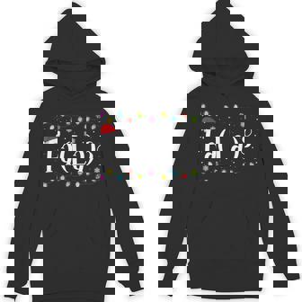 Santa Hat Math Lover Christmas For Teachers & Students Unisex Hoodie - Monsterry