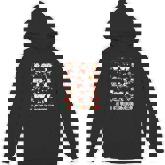 Santa PE Teacher Christmas Xmas Vibes A PE Christmas Unisex Hoodie - Monsterry