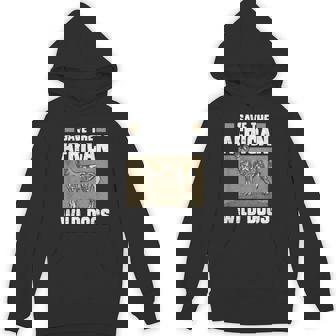 Save The African Wild Dogs T Shirt Endangered Painted Wolf Unisex Hoodie - Monsterry