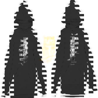 Screech Owl Graphic Birder Shirt Wildlife Bird Watching Unisex Hoodie - Monsterry