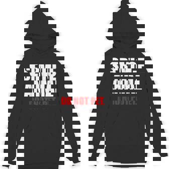 Service Animal Do Not Pet Animal Lover Unisex Hoodie - Monsterry