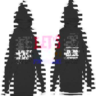 Sexy 4th Of July Shirt USA America Lets Make Fireworks Love Unisex Hoodie - Monsterry