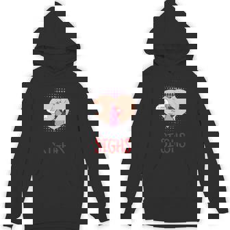 Sighs Pop Art Retro Vintage Artistic Graphic Printed Cool Unisex Hoodie - Monsterry