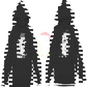 Silkie Silky Chicken Christmas Graphic Unisex Hoodie - Monsterry