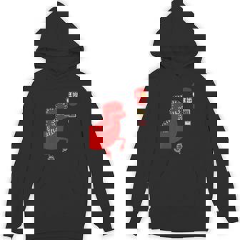 SIMPLE DOG LUCKY SEAL GREETING CHINESE ZODIAC ANIMAL Premium Unisex Hoodie - Monsterry