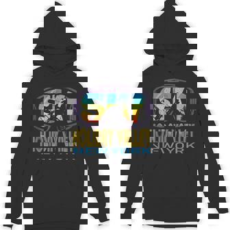 Ski Holiday Valley New York Skiing Vacation Tank Top Unisex Hoodie - Monsterry