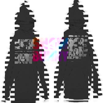 Ski Skiing Bunny Snow Bunny Unisex Hoodie - Monsterry