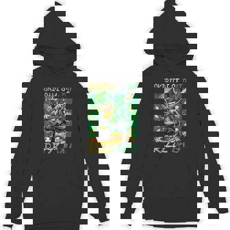 Skibidi St Pat Rizz Day Irish Dabbing Brushstroke Hoodie - Thegiftio