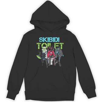 Skibidi Toilet Cameraman Tvman Speakerman Hoodie - Thegiftio UK