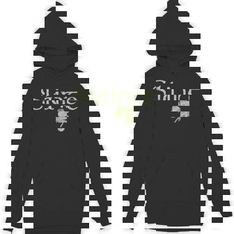 Slainte Shamrock Irish Lucky Green Ireland St Patricks Day Unisex Hoodie - Monsterry