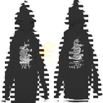Sloth Sleep At Cup Of Coffee Sloth Sloffee Unisex Hoodie - Monsterry