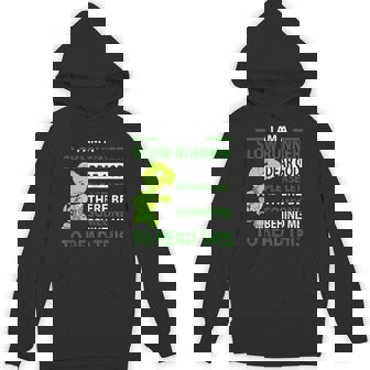 I Am Slow Runner Dear God Please Let There Be Someone Back Hoodie - Thegiftio UK